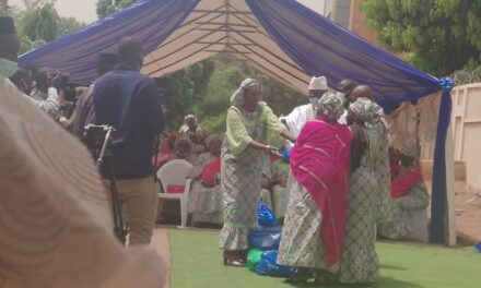 8 Mars : les femmes du Mali défilent au couleur du drapeau.
